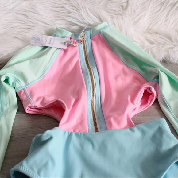 LSF X HURLEY - MAX COLORBLOCK LONG SLEEVE ZIP CUT OUT - Picture 8 of 13